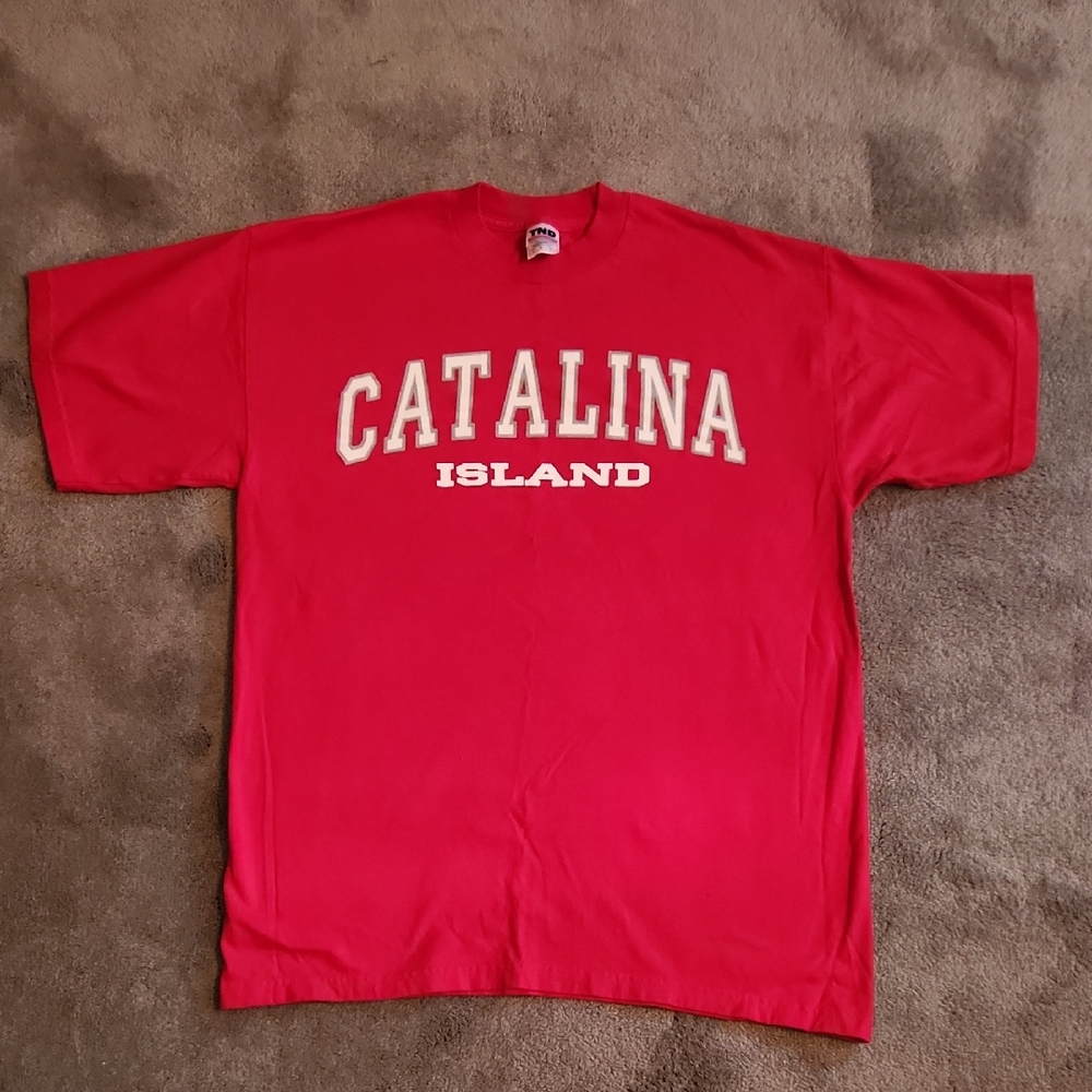Red Catalina Island T-Shirt
